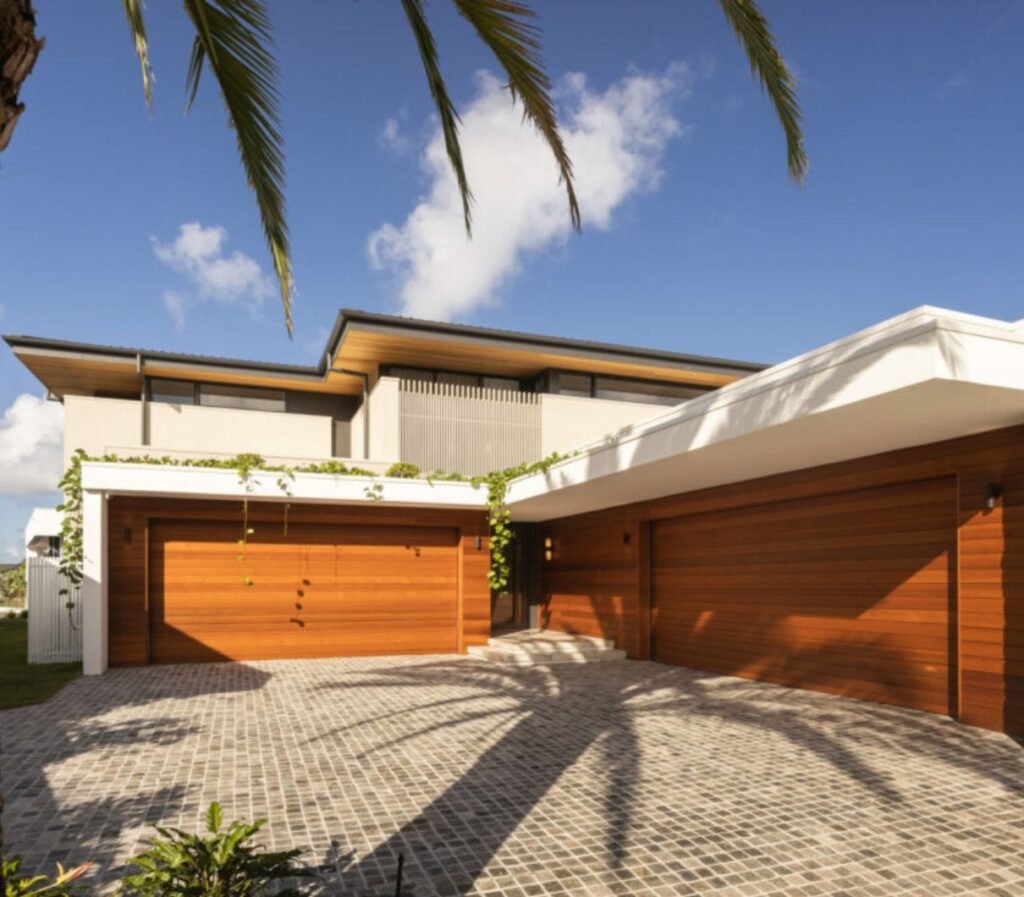 polycarbonate multiwall garage doors Australia modern design