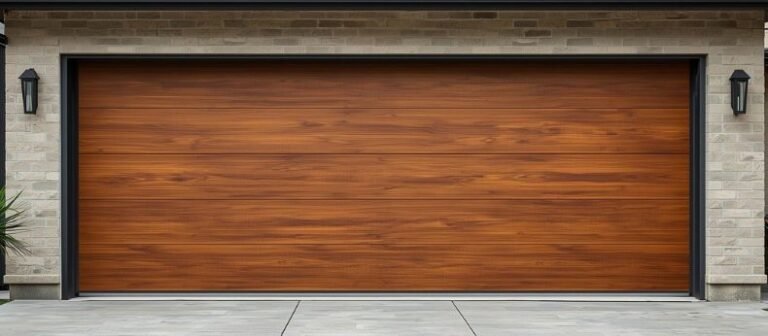 DecoWood Garage Doors Flatline Door Profile
