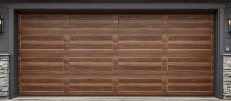 DecoWood Garage Doors Glacier Door Profile