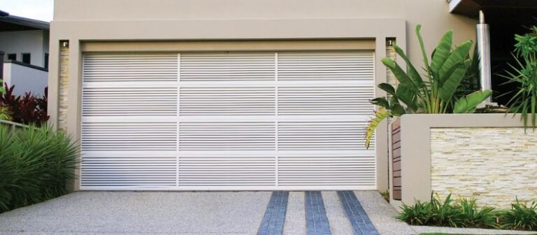 Louvre Garage Doors Designed for Strength