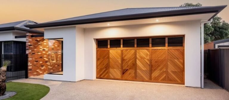 Louvre Garage Doors Stylish Look