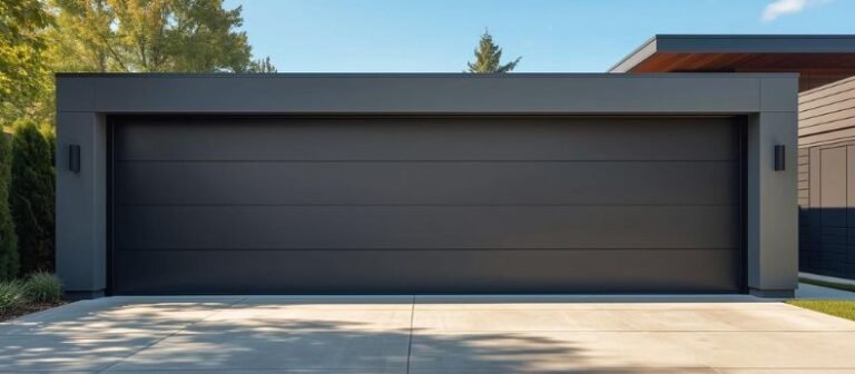 Matt Finish Garage Doors Flatline Door Profile
