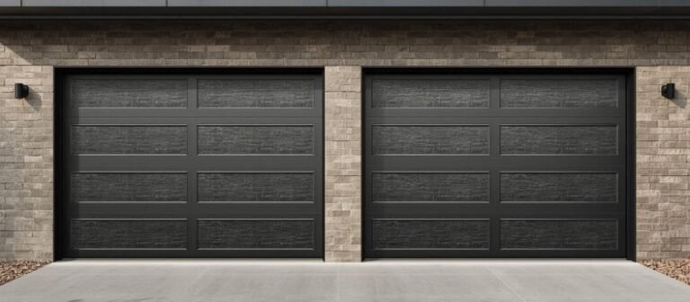 Matt Finish Garage Doors Glacier Door Profile