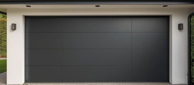 Matt Finish Garage Doors Slimline Door Profile