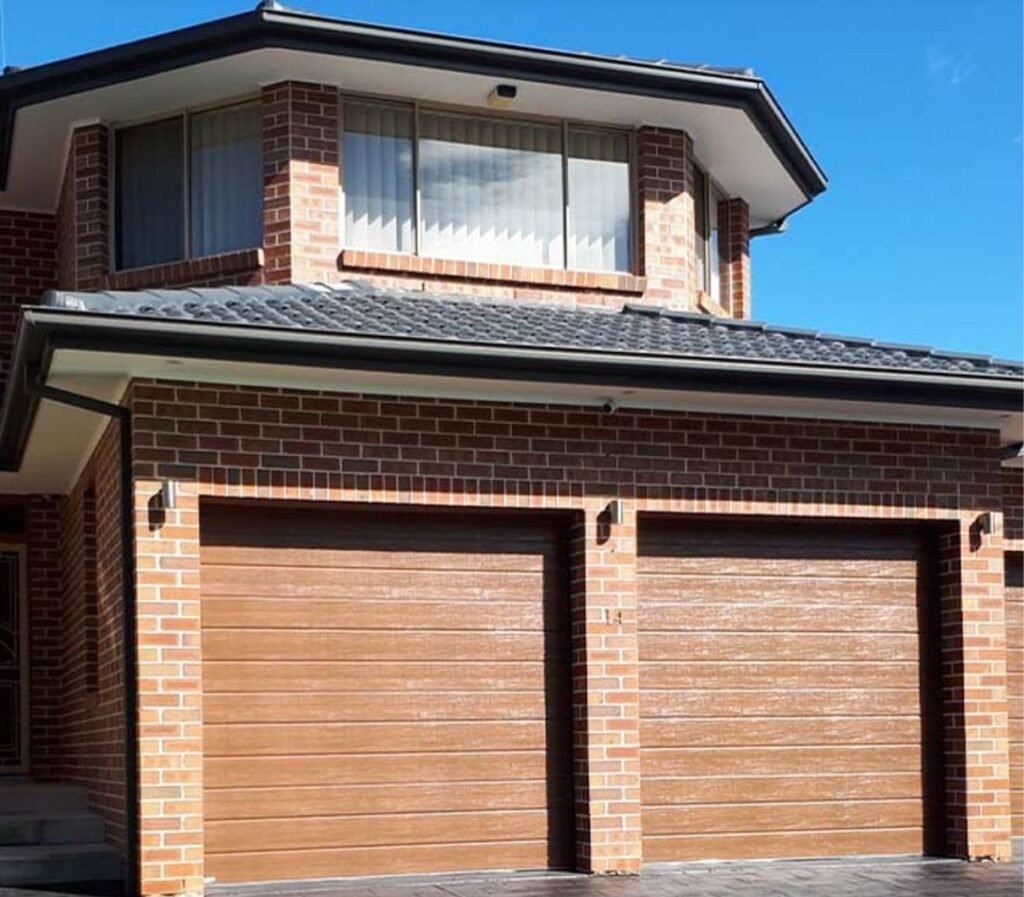 colorbond roller doors Australia modern home
