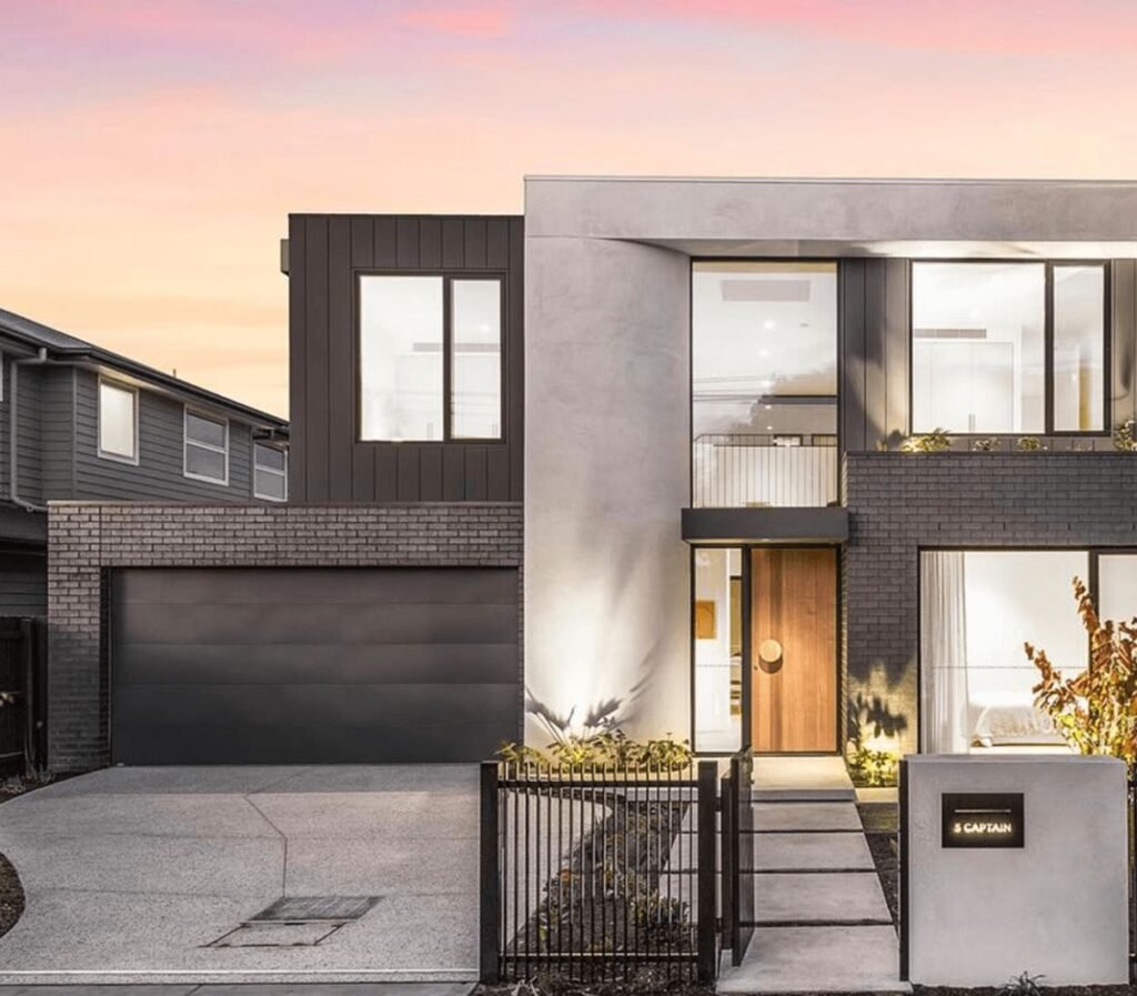 savannah garage doors Australia classic panel design