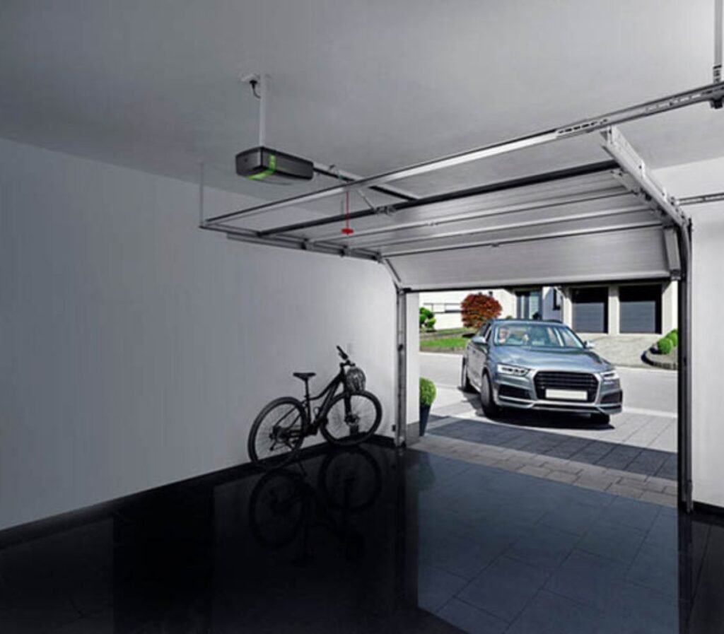 sectional door opener installation