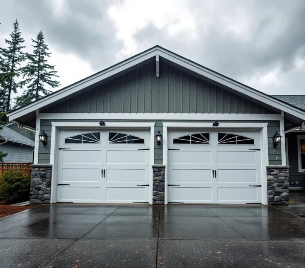 wind rated garage doors Australia strong weather resistant design